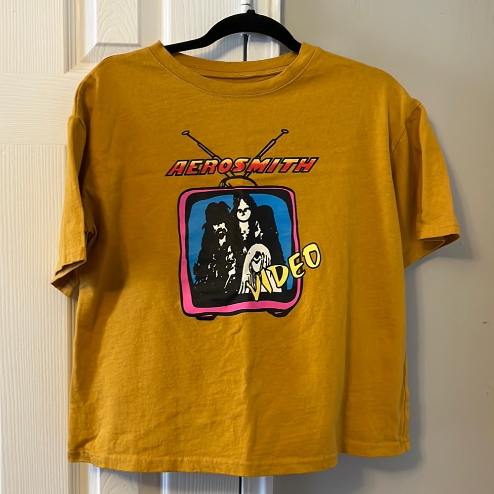 RARE vintage 80s Aerosmith Tshirt